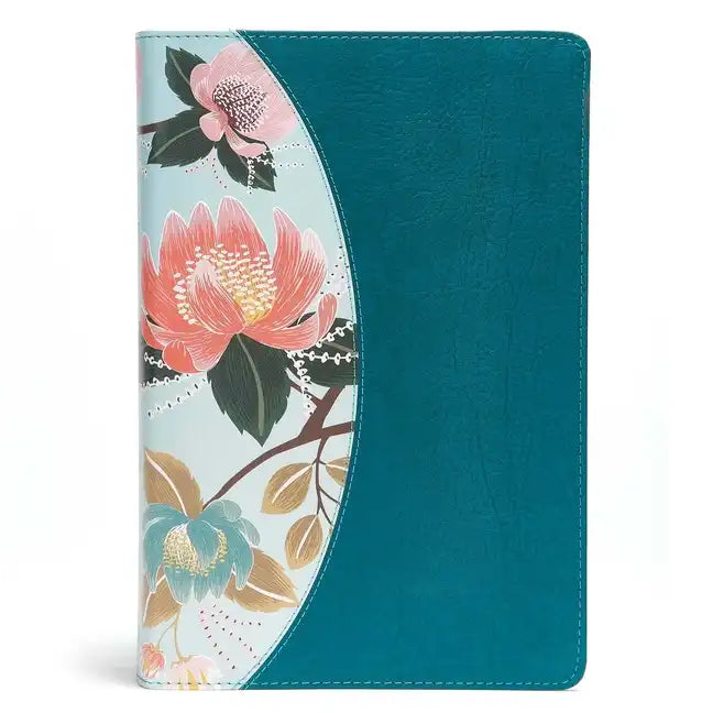 The CSB Study Bible for Women, Teal/Sage Leathertouch, Indexed - Imitation Leather