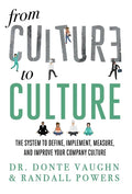 From CULTURE to CULTURE: The System to Define, Implement, Measure, and Improve Your Company Culture - Hardcover