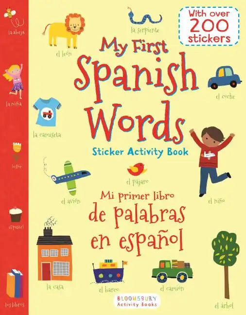 My First Spanish Words Sticker Activity Book/Mi Primer Libro de Palabras En Espanol - Paperback