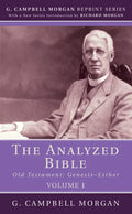 The Analyzed Bible, Volume 1 - Paperback