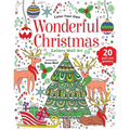 Wonderful Christmas: Coloring Book: Color-Your-Own Gallery Wall Art - Paperback