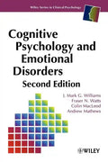 Cognitive Psychology and Emotional Disorders - Paperback
