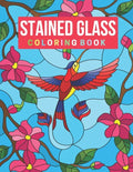 Stained Glass Coloring Book: Stress Relieving Designs for Adults Relaxation - Paperback