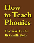 How to Teach Phonics - Teachers' Guide - Paperback