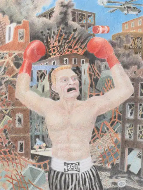 Emanuel Halpern: Paradoxer Schattenboxer - Hardcover