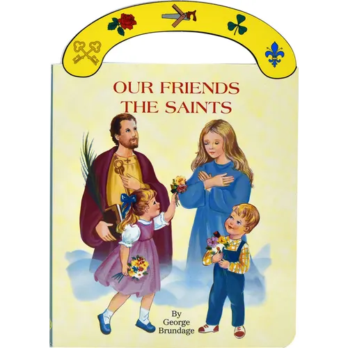 Our Friends the Saints: St. Joseph Carry-Me-Along Board Book - Hardcover