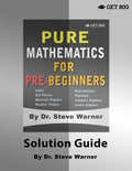 Pure Mathematics for Pre-Beginners - Solution Guide - Paperback