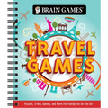 Brain Games - Travel Games: Puzzles, Trivia, Games, and More for Family Fun on the Go! - Spiral