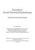 Essentials of Gestalt Theoretical Psychotherapy - Paperback