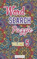Word Search Puzzles: Word search travel size pocket book (5x8 inch) volume 5 - Paperback