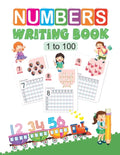 Number Writing Book: 1 to 100 - Paperback