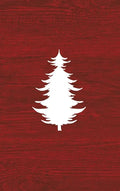 Merry: A Red Hardcover Decorative Book for Decoration with Spine Text to Stack on Bookshelves, Decorate Coffee Tables, Christ - Hardcover