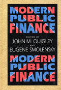 Modern Public Finance - Paperback