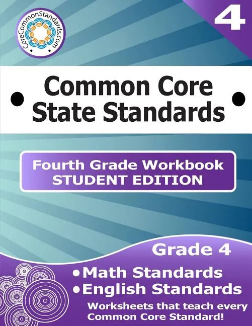 Fourth Grade Common Core Workbook - Student Edition - Paperback