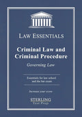 Criminal Law and Criminal Procedure, Law Essentials: Governing Law for Law School and Bar Exam Prep - Paperback