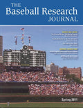 Baseball Research Journal (Brj), Volume 40 #1 - Paperback