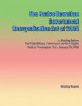 The Native Hawaiian Government Reorganization Act of 2005 - Paperback