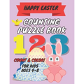happy easter counting puzzle book: A Fun Guessing Game Book for kids - Fun & Interactive Picture Book for Preschoolers and Toddlers - easter coloring - Paperback
