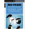 Antony & Cleopatra: No Fear Shakespeare Side-By-Side Plain English - Paperback