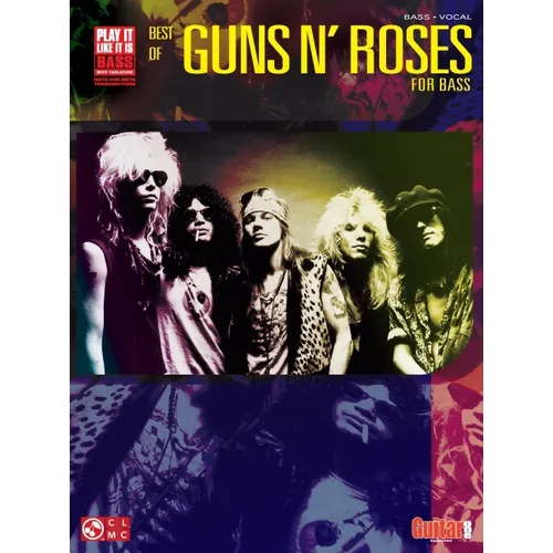 Best of Guns N' Roses for Bass - Paperback