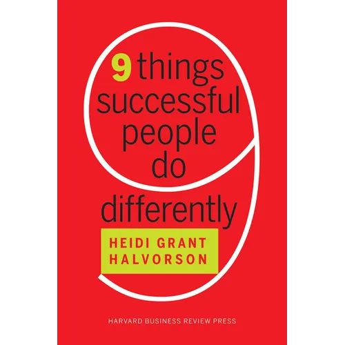 Nine Things Successful People Do Differently - Hardcover