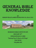 General Bible Knowledge: Systematic Theology - Paperback
