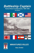 Battleship Captain: Tactical Naval Combat Game, 1890-1945 - Paperback