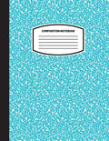 Classic Composition Notebook: (8.5x11) Wide Ruled Lined Paper Notebook Journal (Sky Blue) (Notebook for Kids, Teens, Students, Adults) Back to School - Paperback