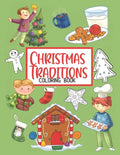 Christmas Traditions Coloring Book: 50 Cute Color Pages for Toddlers and Children - Paperback