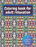 Geometric coloring books for adults relaxation - 50 geometric patterns coloring: Shapes and patterns of coloring - Paperback