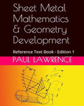 Sheet Metal Mathematics and Geometry Development: Reference Text Book - Paperback