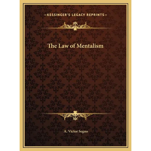 The Law of Mentalism - Hardcover