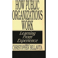 How Public Organizations Work: Learning from Experience - Paperback