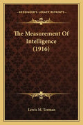 The Measurement of Intelligence (1916) - Paperback