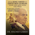 From King David to David Ben-Gurion: There Have Been None Like David: Is David Ben-Gurion the most recent Prophet of Israel? - Paperback