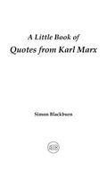A Little Book of Quotes from Karl Marx - Paperback