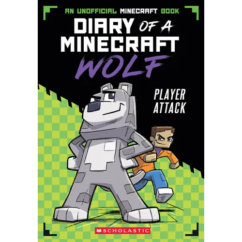 Player Attack (Diary of a Minecraft Wolf #1) - Paperback