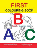 First Colouring book. ABC. Toddler Colouring Book: Animal abc book, colouring for toddlers, Children's learning books, Big book of abc, activity books - Paperback