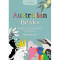 Australian Beaks: Bird Colouring Journal - Paperback
