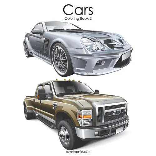 Cars Coloring Book 2 - Paperback