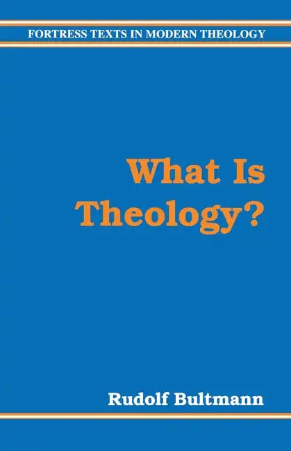 What Is Theology? - Paperback