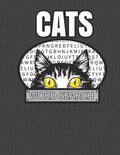 Cats Word Search: 50 Large Print Word Search Puzzles For People Who Love Cats - Paperback