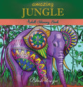 Amazing Jungle Life: Adult Coloring Book - Hardcover