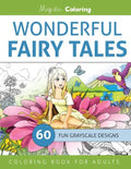 Wonderful Fairy Tales: Grayscale Coloring Book for Adults - Paperback