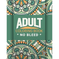 Adult Coloring Book no Bleed: Adult Mandala Animal and Flower, Fun Easy Inspiration Design and Relaxing Coloring Page - Paperback