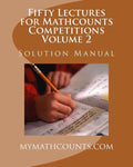 Fifty Lectures for Mathcounts Competitions (2) Solution Manual - Paperback