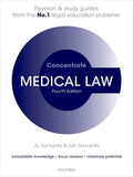 Medical Law Concentrate: Law Revision and Study Guide - Paperback
