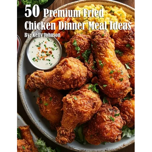 50 Premium Fried Chicken Dinner Meal Ideas - Paperback