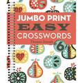 Jumbo Print Easy Crosswords #6 - Paperback