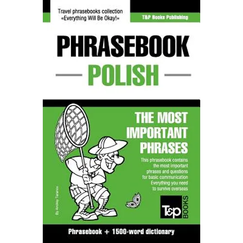 English-Polish phrasebook and 1500-word dictionary - Paperback